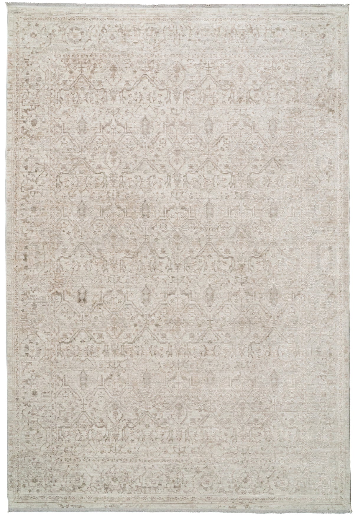 Dynamic Rugs Artemis 17544 Power Loomed Traditional Beige/Grey Rug
