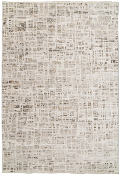 Dynamic Rugs Artemis 17552 Power Loomed Modern Beige/Grey Rug
