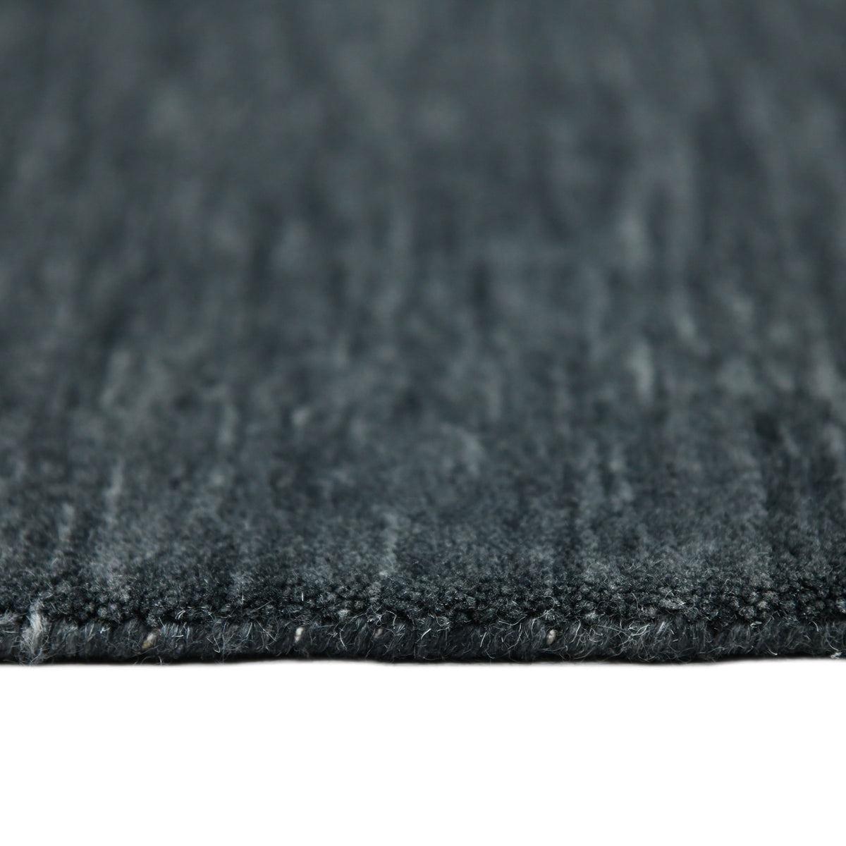 Amer Arizona ARZ-6 Dark Gray area rug - profile view
