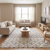 Amer Aspen ASP-1 Ivory area rug - lifestyle view