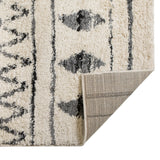 Amer Aspen ASP-3 Cream area rug - back view
