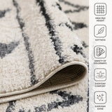 Amer Aspen ASP-3 Cream area rug - infographic view
