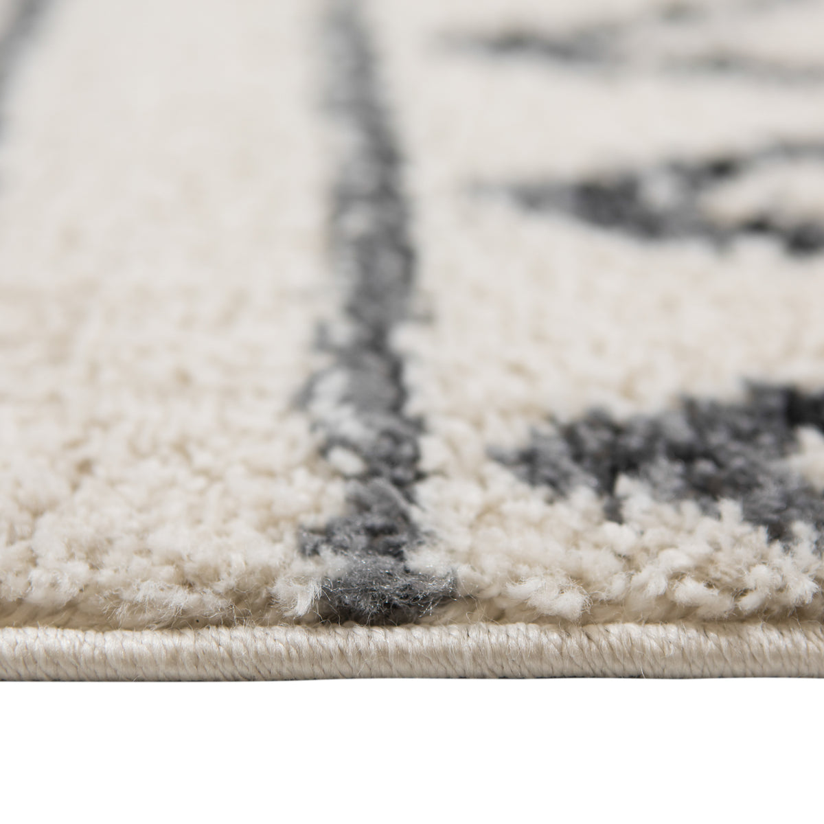 Amer Aspen ASP-3 Cream area rug - profile view