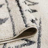 Amer Aspen ASP-3 Cream area rug - rolled view