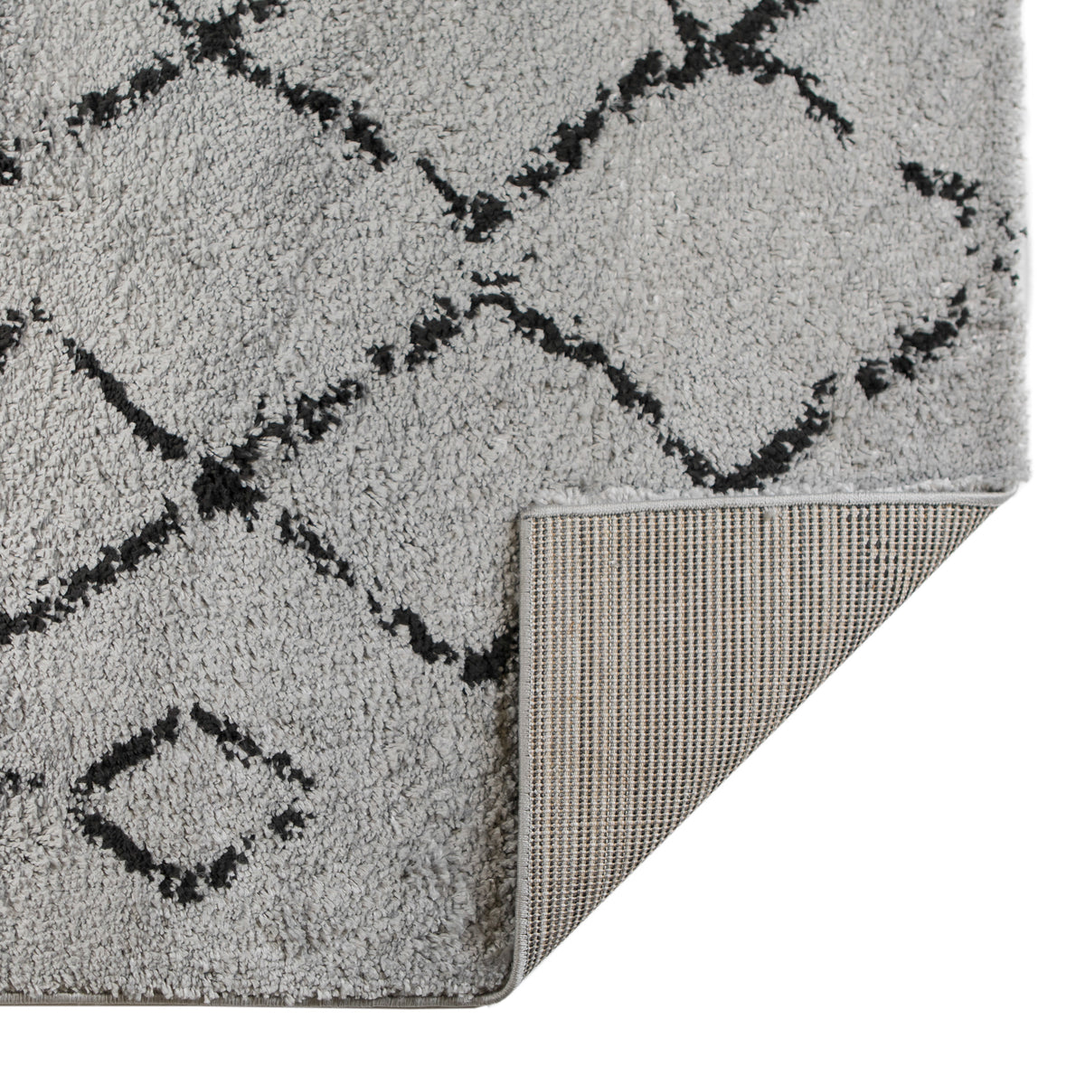 Amer Aspen ASP-4 Light Gray area rug - back view