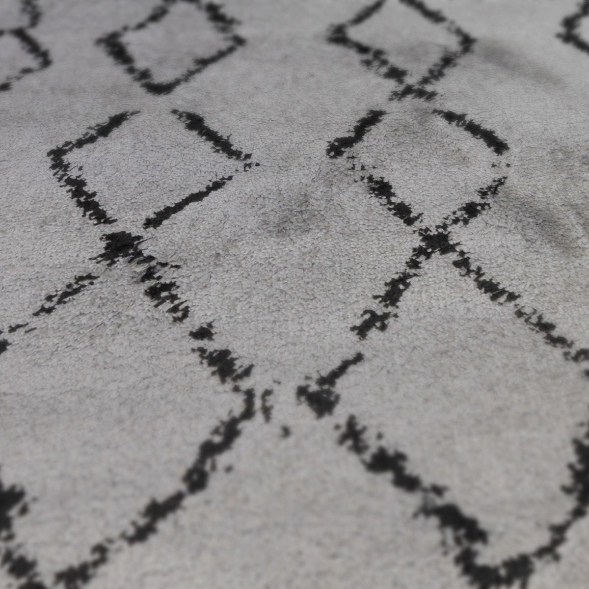 Amer Aspen ASP-4 Light Gray area rug - close-up view