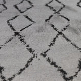 Amer Aspen ASP-4 Light Gray area rug - close-up view