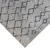 Amer Aspen ASP-4 Light Gray area rug - corner view