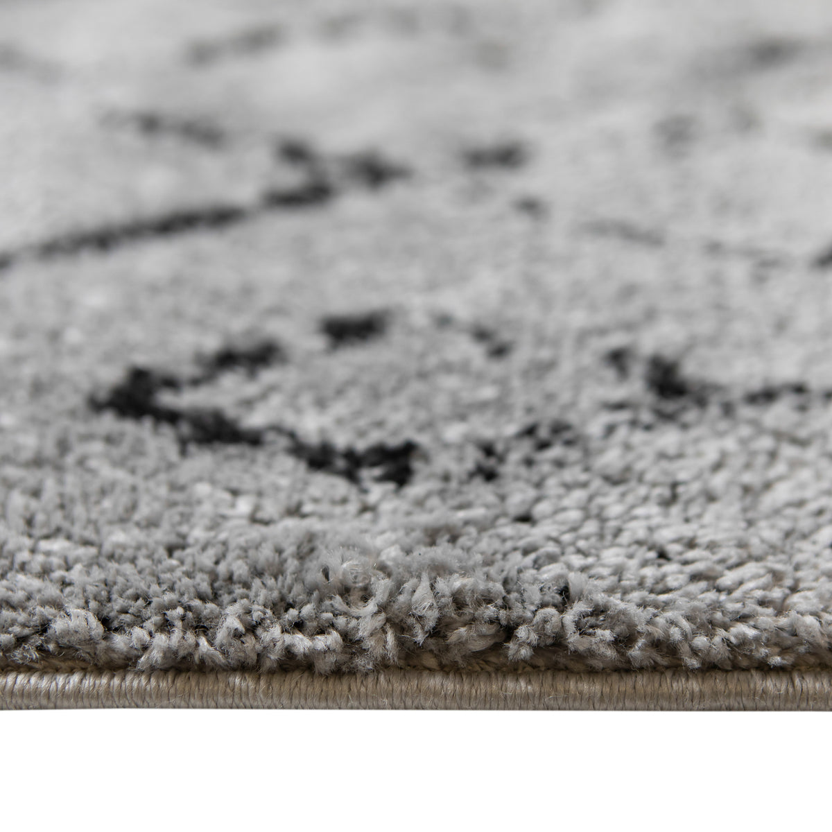 Amer Aspen ASP-4 Light Gray area rug - profile view