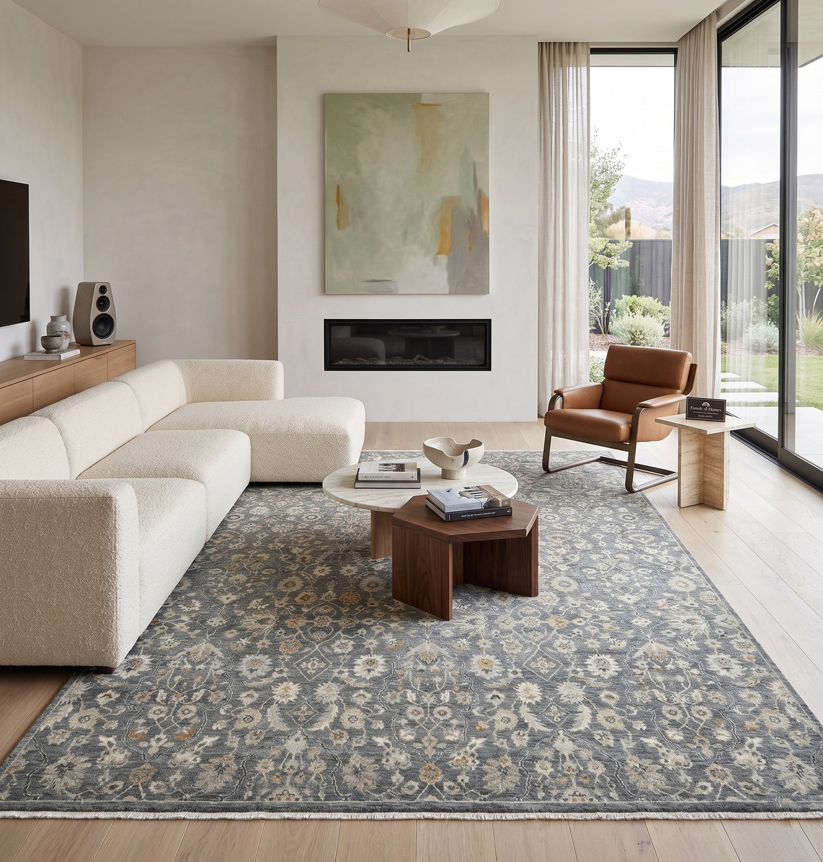 Amer Athens ATH-5 Iron area rug - lifestyle view