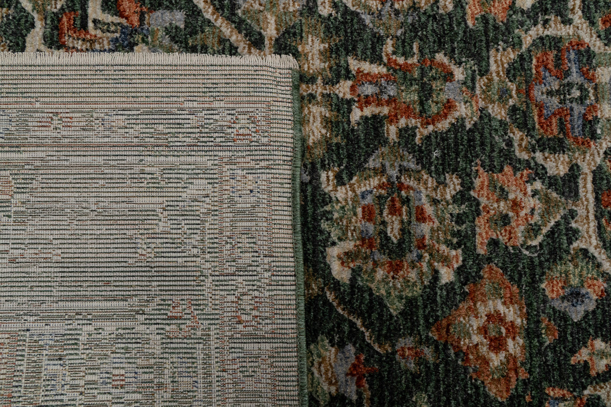 Dynamic Rugs Atlanta 11750 Power Loomed Traditional Navy/Multi Rug