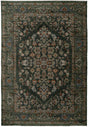 Dynamic Rugs Atlanta 11750 Power Loomed Traditional Navy/Multi Rug