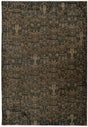 Dynamic Rugs Atlanta 11760 Power Loomed Traditional Black/Ivory/Multi Rug