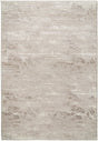 Beige distressed texture area rug with flat-woven look, rectangular