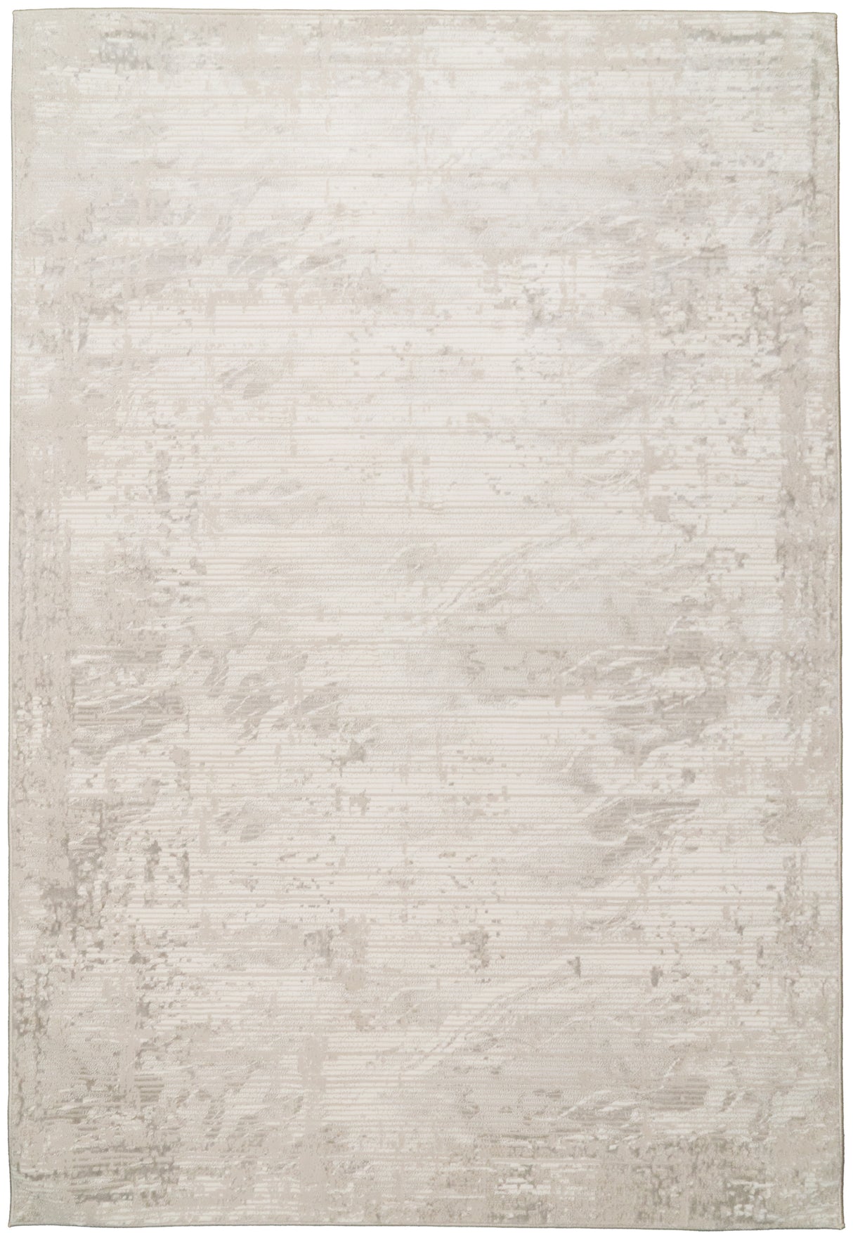 Dynamic Rugs Atlas 2574 Power Loomed Modern Ivory/Grey Rug
