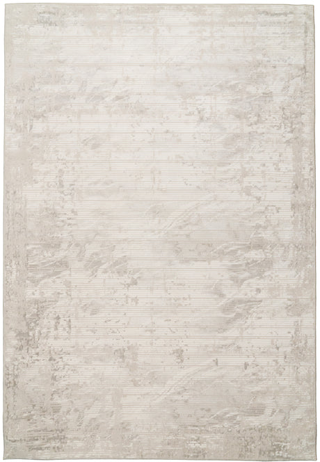 Dynamic Rugs Atlas 2574 Power Loomed Modern Ivory/Grey Rug