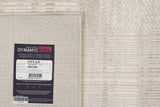Dynamic Rugs Atlas 2582 Power Loomed Modern Beige/Grey Rug