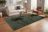 Dynamic Rugs Atmos 11980 Power Loomed Traditional Green Rug