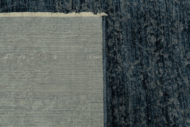 Dynamic Rugs Atmos 11980 Power Loomed Traditional Navy Rug