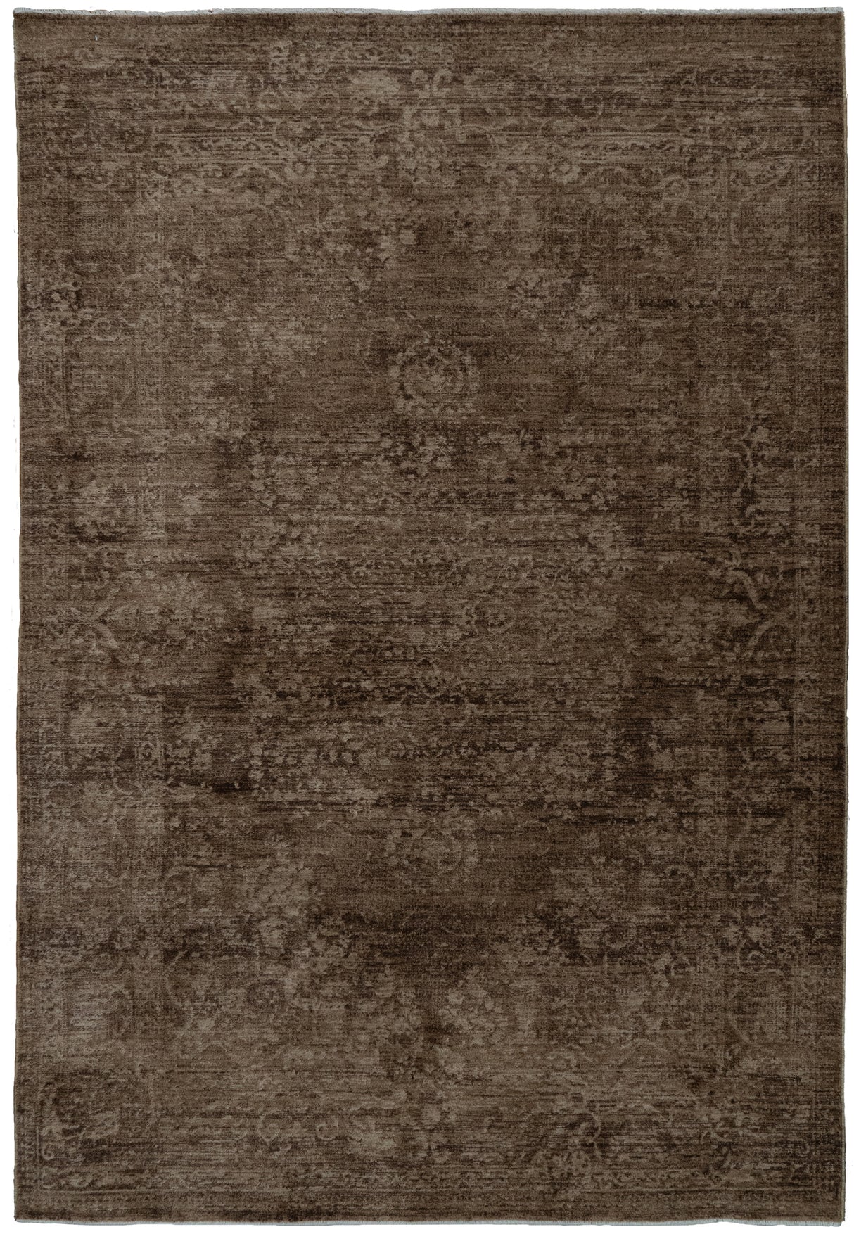 Dynamic Rugs Atmos 11980 Power Loomed Traditional Brown/Beige Rug