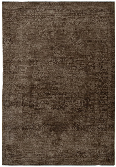 Dynamic Rugs Atmos 11980 Power Loomed Traditional Brown/Beige Rug