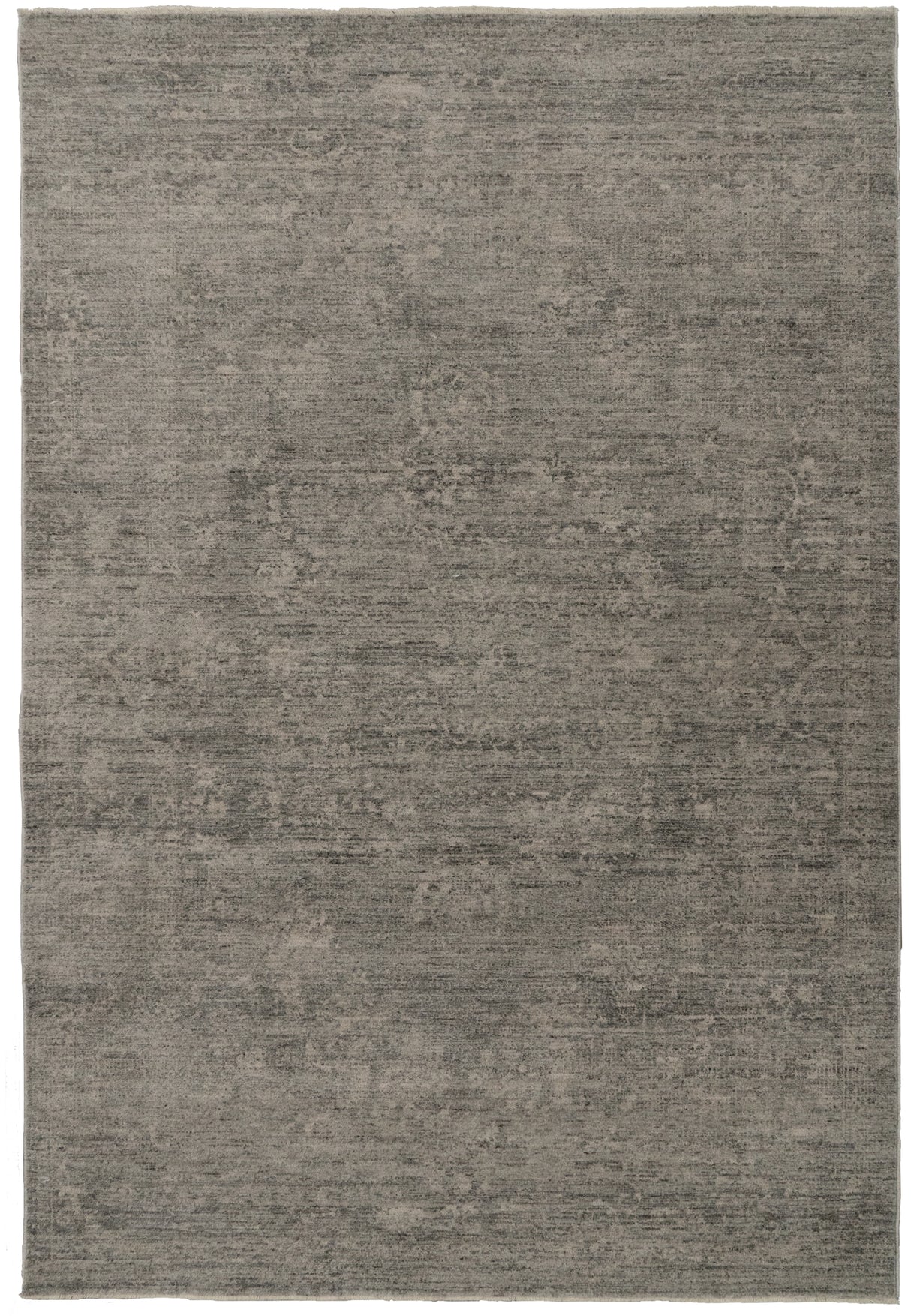 Dynamic Rugs Atmos 11980 Power Loomed Traditional Grey/Dark Grey Rug