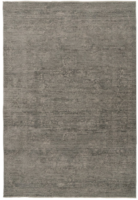 Dynamic Rugs Atmos 11980 Power Loomed Traditional Grey/Dark Grey Rug