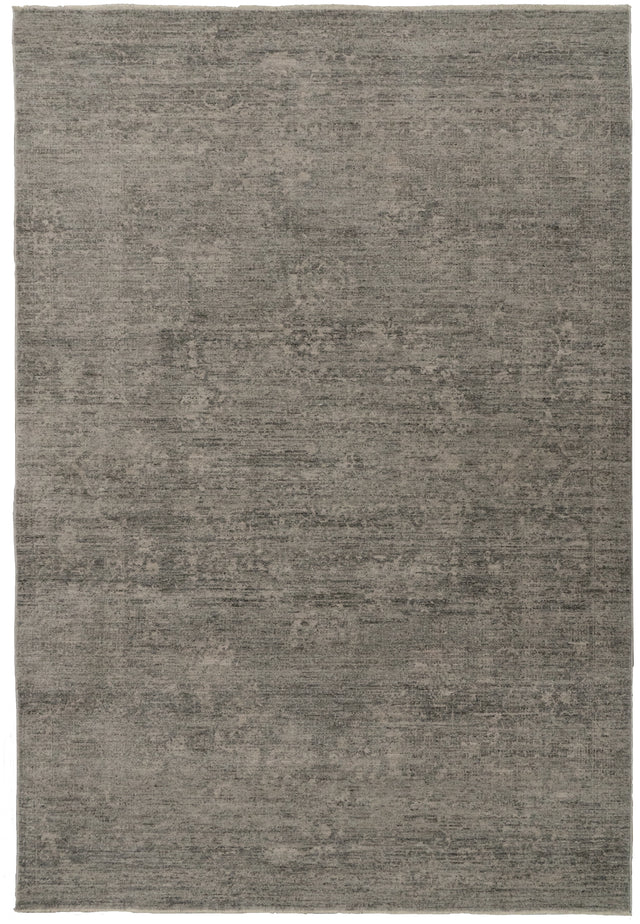 Dynamic Rugs Atmos 11980 Power Loomed Traditional Grey/Dark Grey Rug