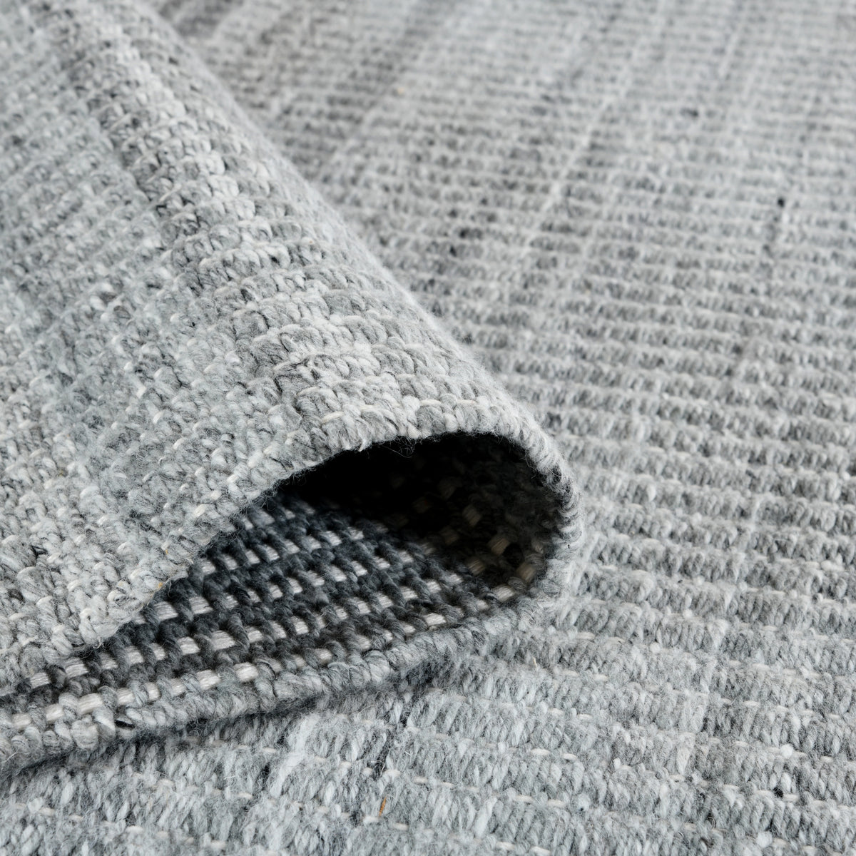 Amer Atlantic ATN-1 Dolphin Gray area rug - rolled view