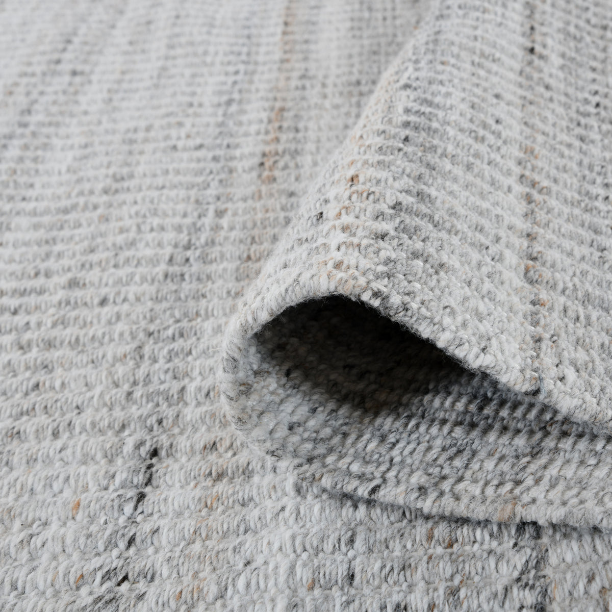 Amer Atlantic ATN-2 Dove area rug - rolled view
