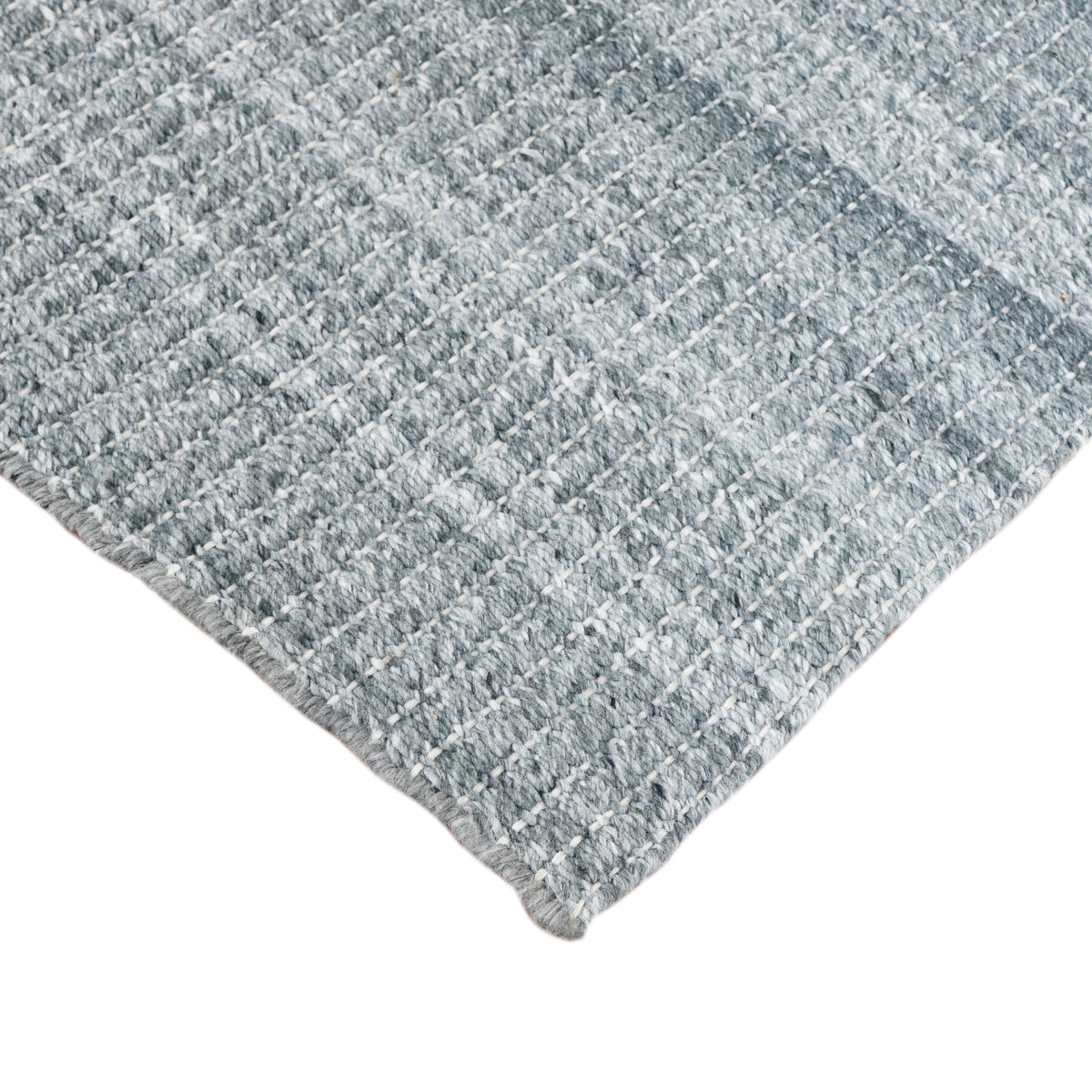 Amer Atlantic ATN-3 Metallic Gray / Light Grey area rug - corner view