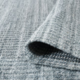 Amer Atlantic ATN-3 Metallic Gray / Light Grey area rug - rolled view