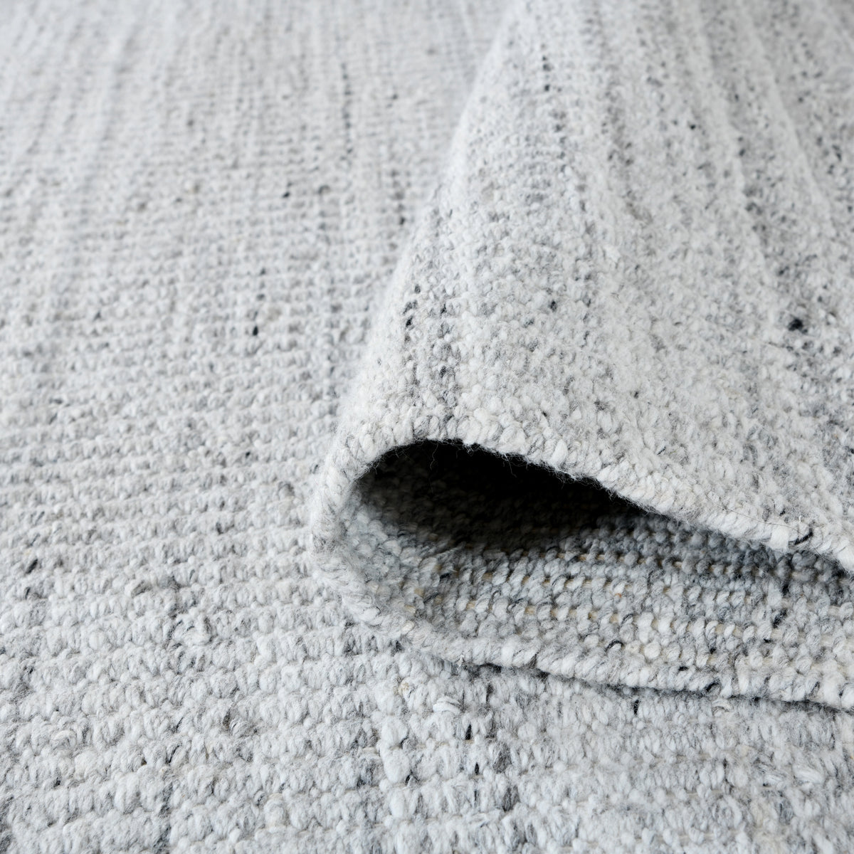 Amer Atlantic ATN-4 Silver area rug - rolled view