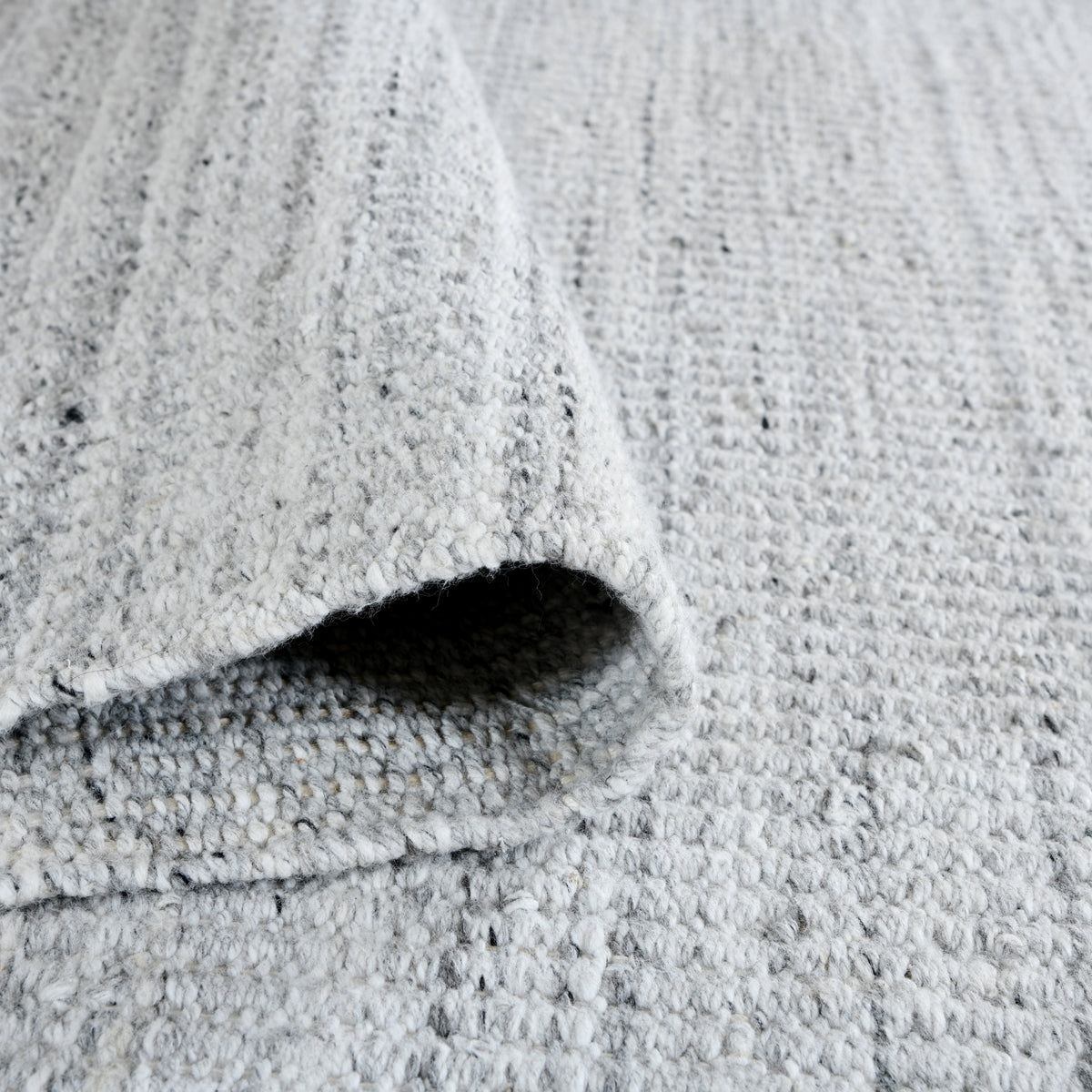 Amer Atlantic ATN-4 Silver area rug - rolled view