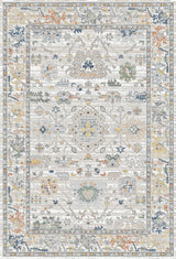 Dynamic Rugs Authentic 18783 Power Loomed Traditional Ivory/Multi Rug