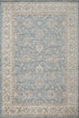 Dynamic Rugs Autumn 10920 Power Loomed Traditional Blue/Beige Rug