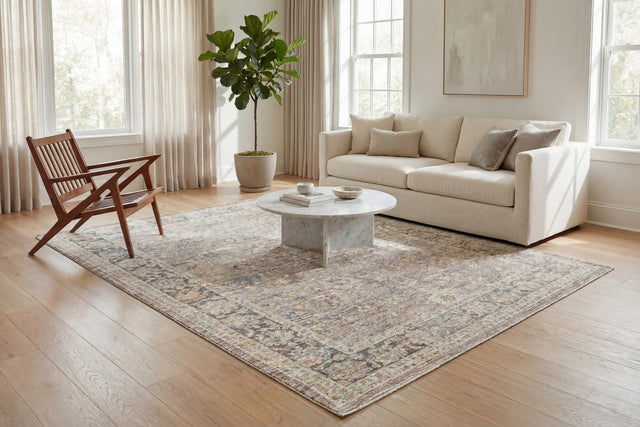Dynamic Rugs Autumn 10922 Power Loomed Traditional Brown/Multi Rug
