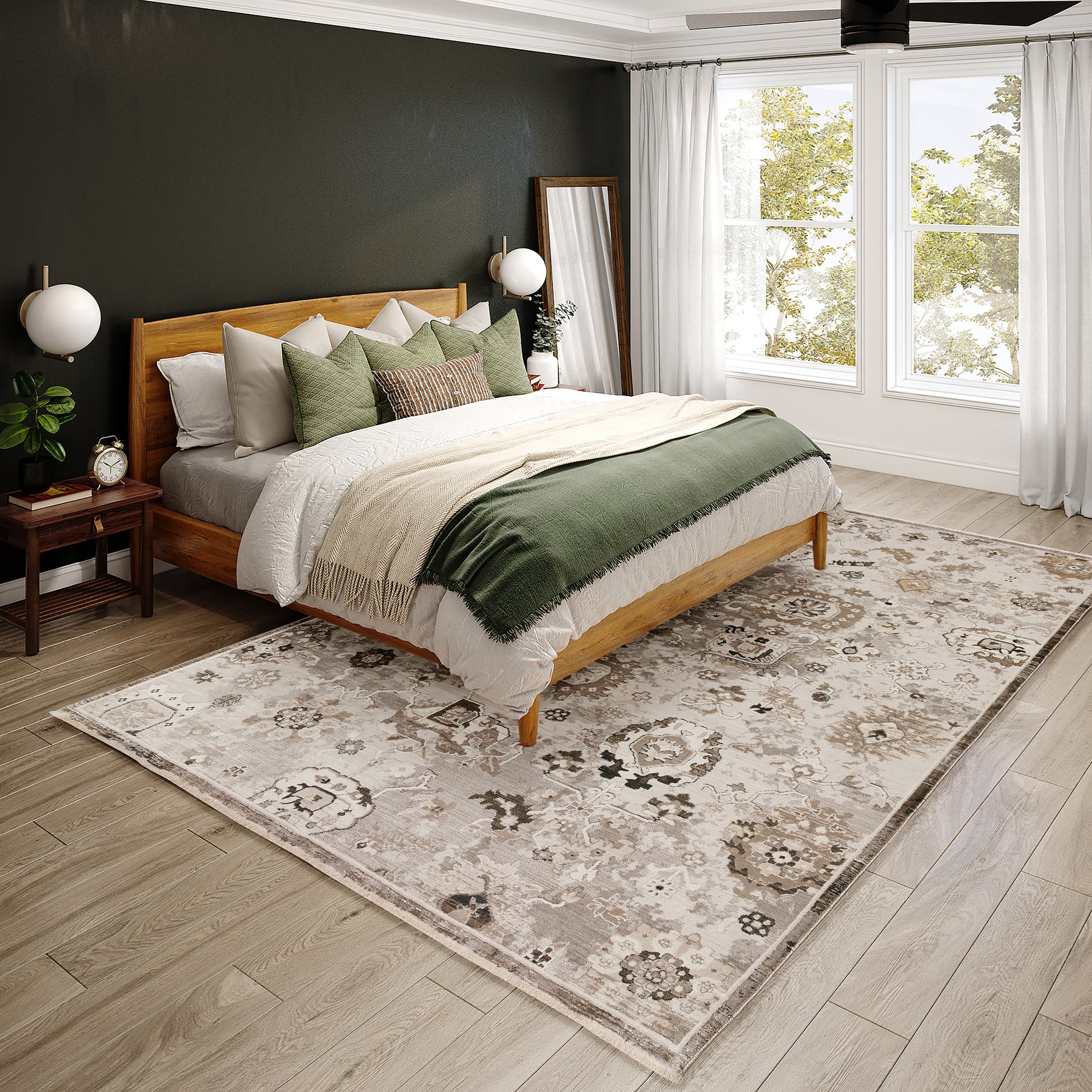 Dalyn Antalya Ay5 Silver Area Rug