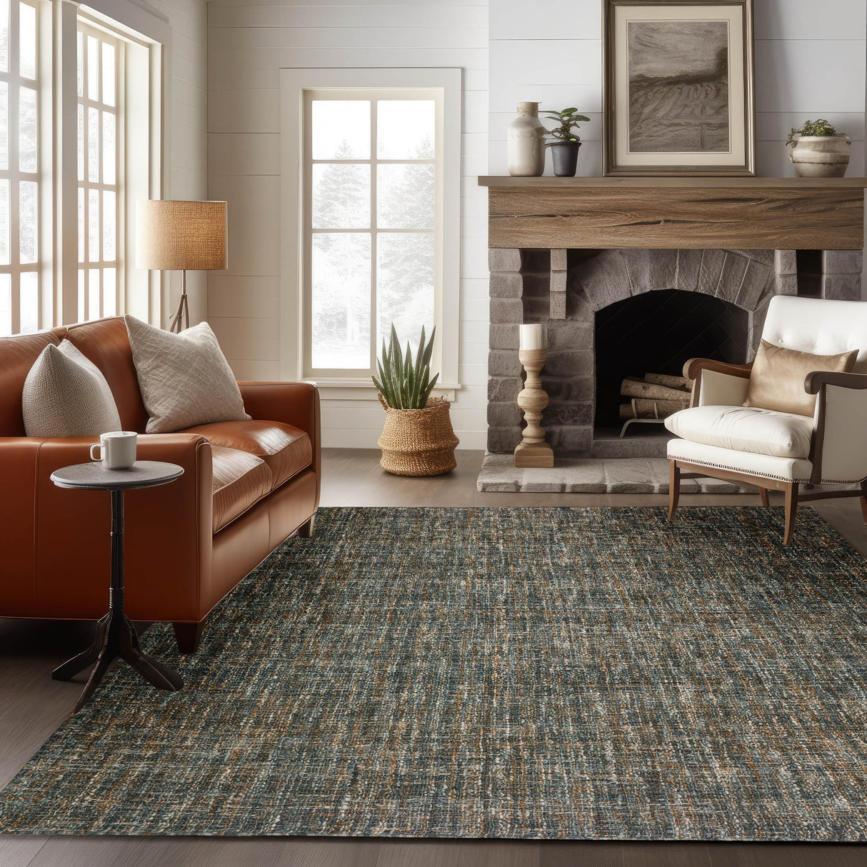 Dalyn Abruzzo AZ1 Hand Loomed Casual Gray Rug