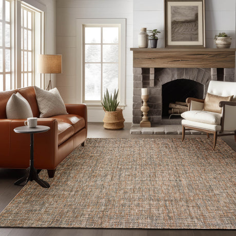 Dalyn Abruzzo AZ1 Hand Loomed Casual Brown Rug