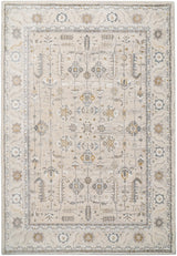 Dynamic Rugs Azure 12584 Power Loomed Traditional Ivory/Grey/Blue Rug