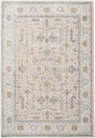 Dynamic Rugs Azure 12584 Power Loomed Traditional Ivory/Grey/Blue Rug