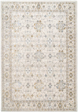 Dynamic Rugs Azure 12586 Power Loomed Traditional Ivory/Grey/Blue Rug