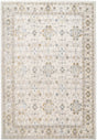 Dynamic Rugs Azure 12586 Power Loomed Traditional Ivory/Grey/Blue Rug