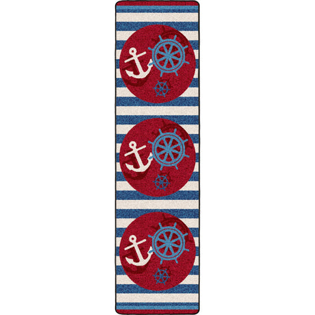 American Dakota Ahoy There Nautical Rug