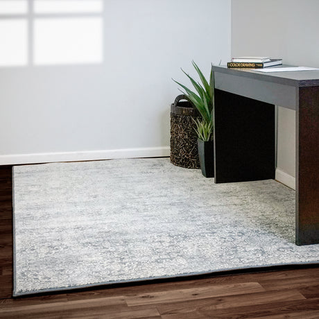 Dynamic Rugs Ancient Garden 57162 Lt.Blue Rugs - room scene