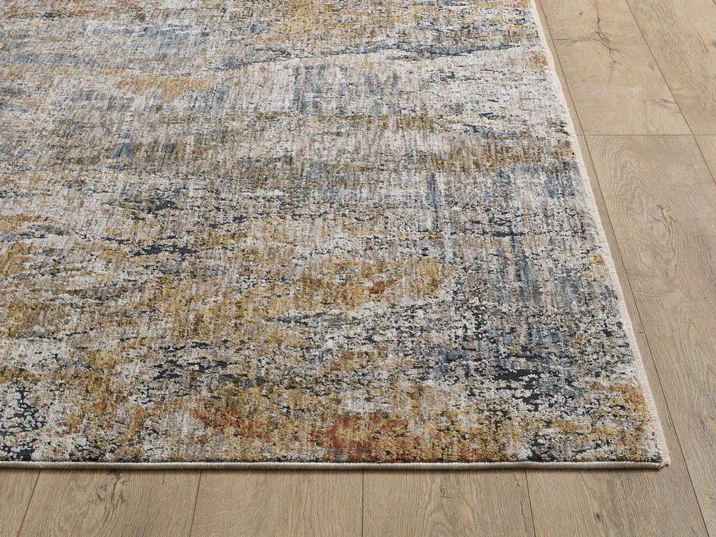 KAS Avani 8409 Barcelona Blue/Spice Area Rug