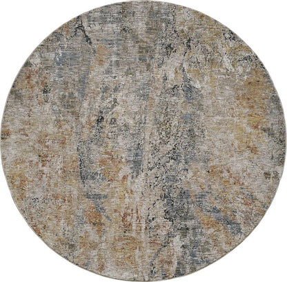 KAS Avani 8409 Barcelona Blue/Spice Area Rug