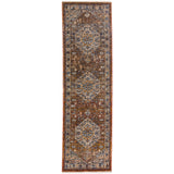 Dalyn Bergama BE1 Machine Made Traditional Red Rug