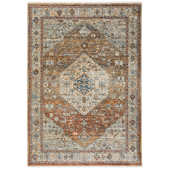 Dalyn Bergama BE1 Machine Made Traditional Red Rug